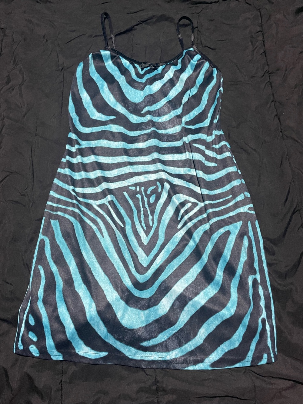 Zebra Slip Dress